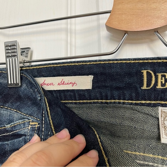 Decree Dark Blue Denim Jeans - Picture 4 of 5